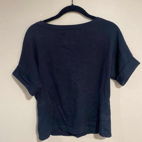 Black Button Up Cardigan - Picture 3 of 3